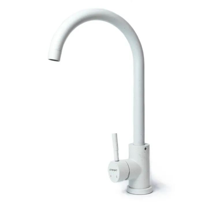 Мийка кухонна Adamant Ovum Old stone + змішувач (1824296910410) зображення 4