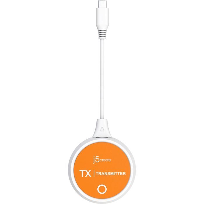 Адаптер ScreenCast Full HD WI-FI 15m USB-C to HDMI Miracast/AirPlay/Chromecast J5create (JVAW62-N) изображение 2