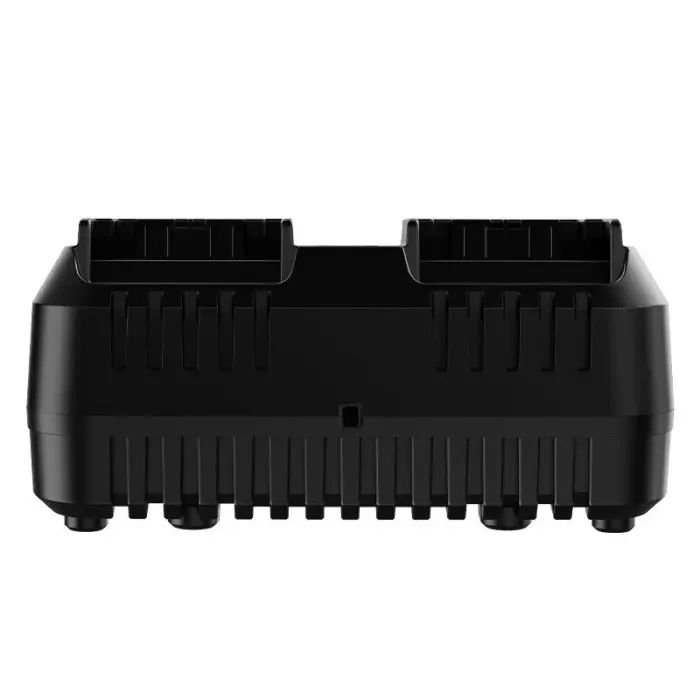 Зарядное устройство для аккумуляторов инструмента Deli на 2 аккумулятора 20В, 4A (EDE-CD20D4) изображение 5