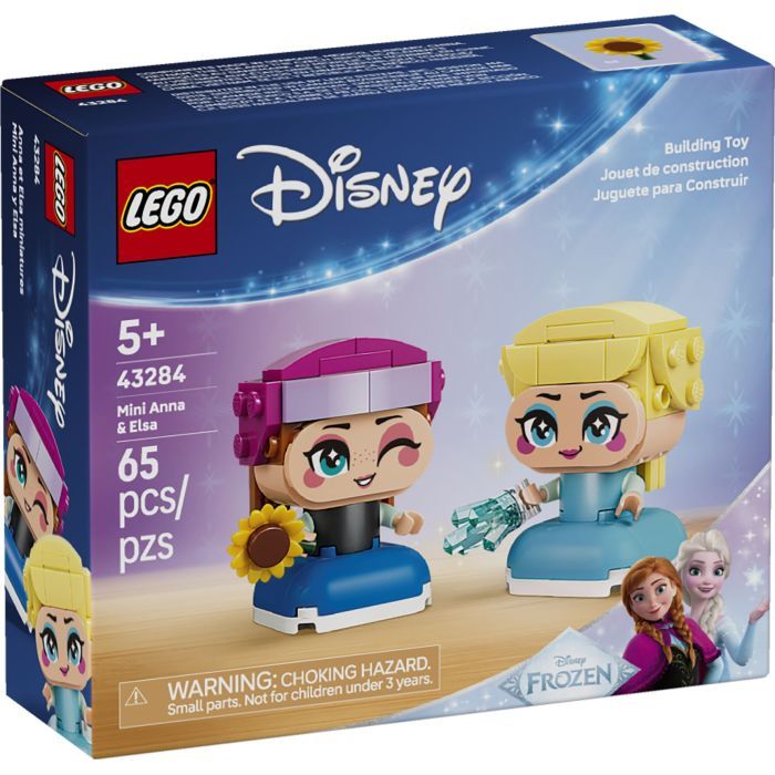 Конструктор LEGO Disney Princess Мініпринцеси Анна та Ельза (43284)