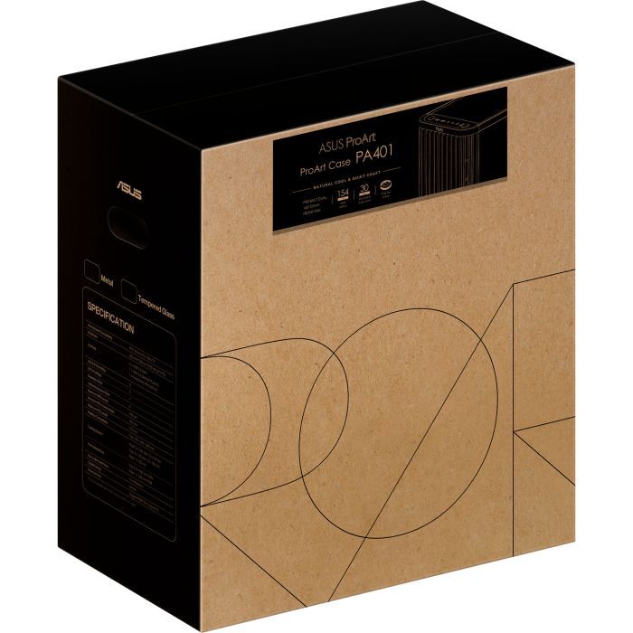 Корпус для ПК ASUS PA401 PROART METAL PWM BLACK (90DC00M0-B39030) изображение 12