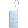 Батарея універсальна Xiaomi 20000mAh 67W Integrated Cable Ice Blue (BHR08O8GL) зображення 2