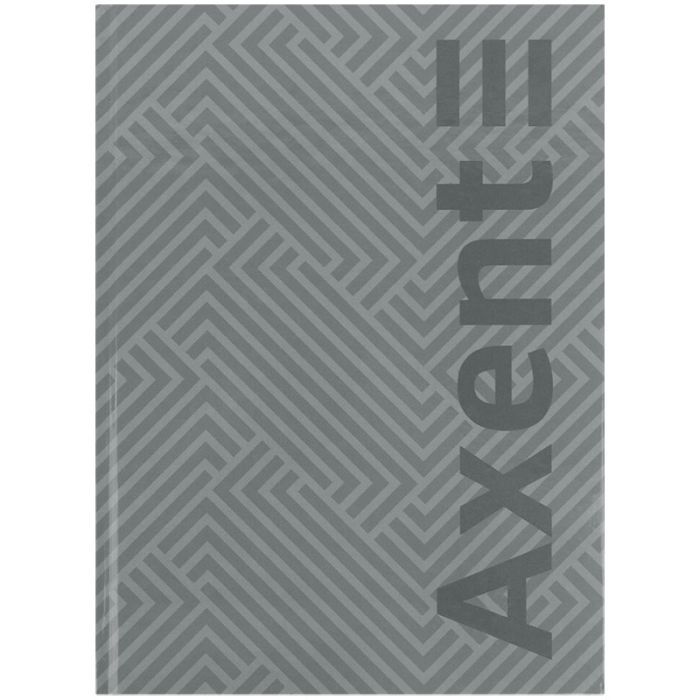 Книга записна Axent A4 Pattern, 96 аркушів клітинка, бірюзовий (8425-3-A)