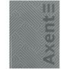Книга записна Axent A4 Pattern, 96 аркушів клітинка, сірий (8425-2-A)