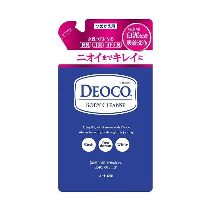 Гель для душа Rohto Deoco Medicinal Body Cleanse Против возрастного запаха 350 мл (4987241157679)