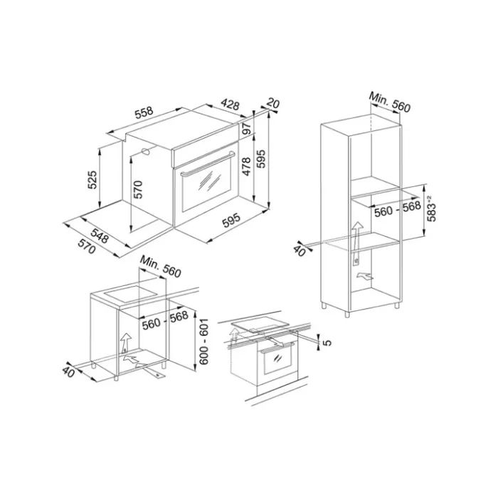 Духовой шкаф Franke Smart FSM 97 P XS (116.0606.096) изображение 4