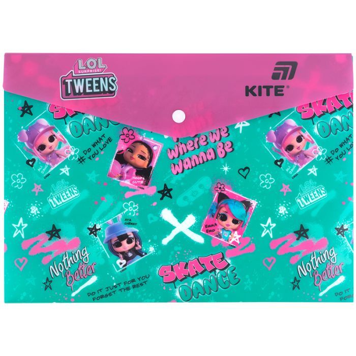 Папка - куточок Kite А4 LOL -1 (LO25-244-1)