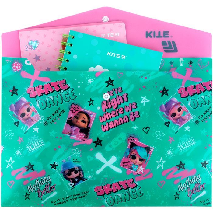 Папка - куточок Kite А4 LOL -1 (LO25-244-1) зображення 3