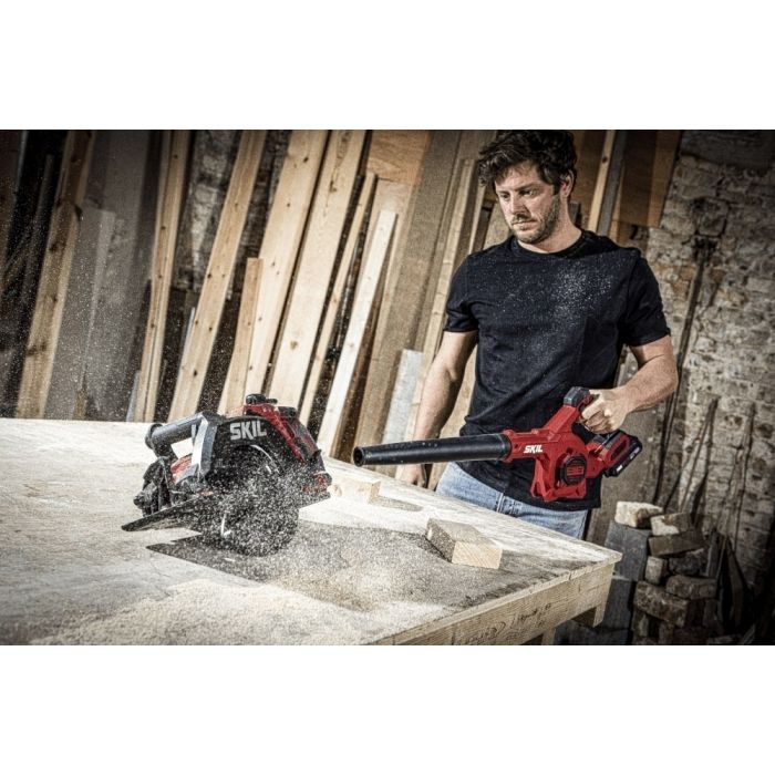 Воздуходувка Skil 3161 CB Compact Li-Ion 20V, 2Ah, бесщеточная (VA1E3161CB+BC1E3110A) изображение 7