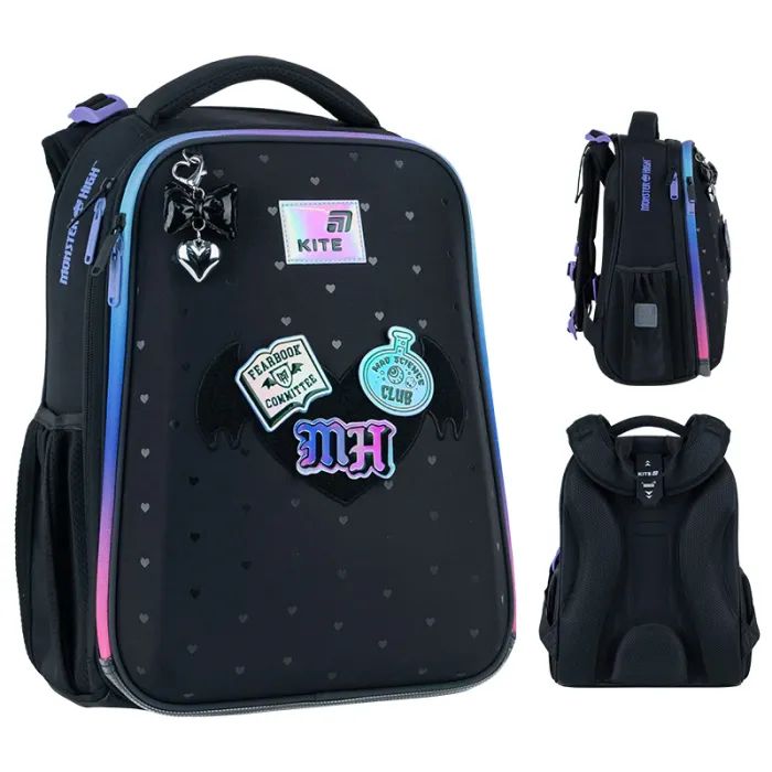 Портфель Kite Education каркасний 531 Monster High (MH26-531M) зображення 2