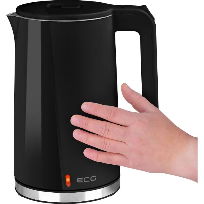 Електрочайник ECG RK 1702 Safe to Touch Black зображення 10