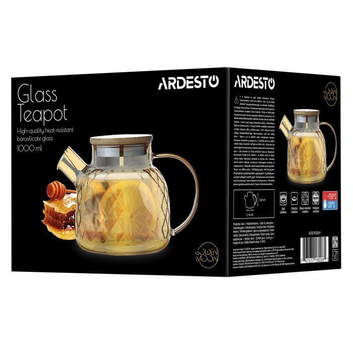 Заварник Ardesto Golden Moon Diamond 1000 мл (AR3010BBH) изображение 4