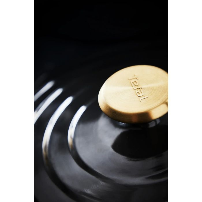 Кастрюля Tefal Air, з кришкою, 3.1л, алюміній, чорний (E2554404) изображение 6