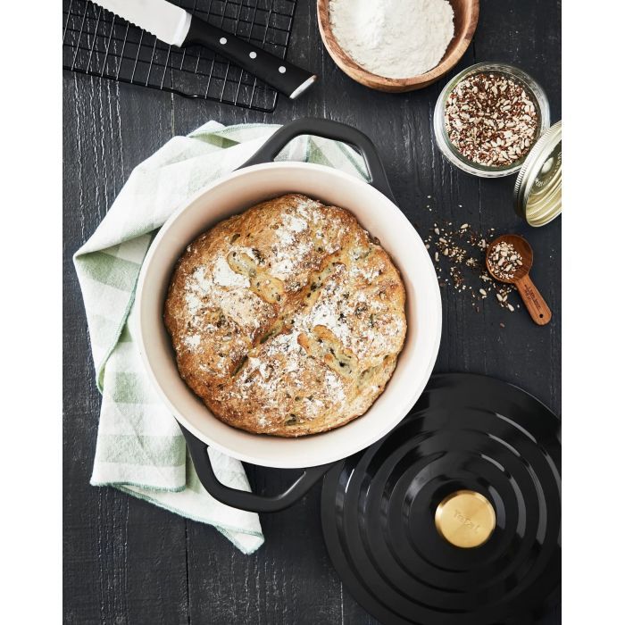 Кастрюля Tefal Air, з кришкою, 3.1л, алюміній, чорний (E2554404) изображение 8