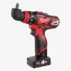 Шуруповерт Milwaukee M12 BDDXKIT-202C Li-Ion 2x2Ah, 3 насадки. (4933447836) зображення 3