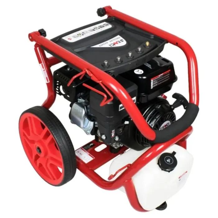 Мойка высокого давления Vulkan SCPW3000-II, 200bar 498л/ч, бенз. двигатель, колеса (SCPW3000-II) изображение 4