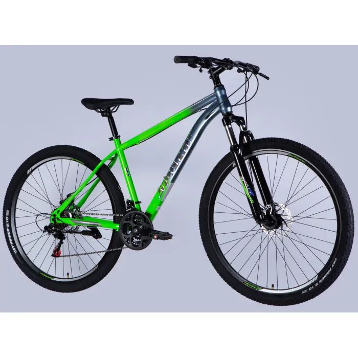 Велосипед Space 29" MARS DD FR рама-16" ST 2026 зелено-сріблястий (OPS-SP-29-152) зображення 2