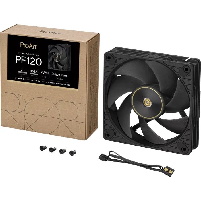 Кулер для корпуса ASUS ProArt PF120 Black (90DA00M0-B09000) изображение 12