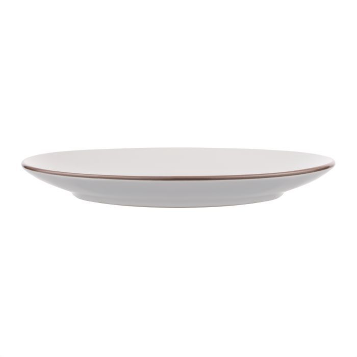 Тарілка Ardesto Asti, 790мл, 20.2см, кераміка, біло-бежевий (AR1420AB) зображення 2