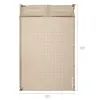 Туристический коврик Naturehike CNK2550WS025, вологостійкий, 200х130х6 см, бежевий (6977465868756) изображение 2