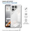 Чохол до мобільного телефона BeCover Anti-Shock Tecno POVA 7 Neo (LJ6) Clear (715064) зображення 6