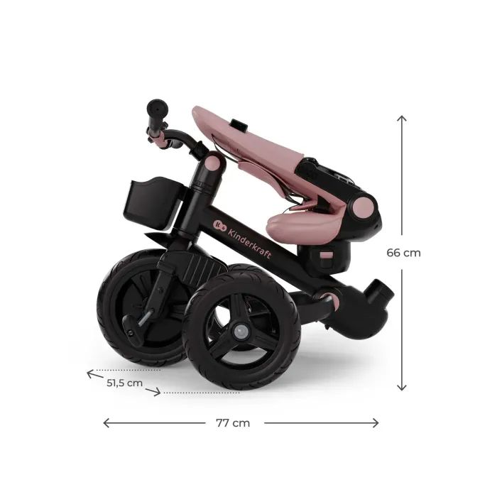 Детский велосипед Kinderkraft Aveo 2 Plus Pink (KRAVEO02PNK0000) (5902533929467) изображение 8