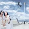 Монопод для селфі RTAKO трипод ZP220 Pro Ultra-Wide Angle Selfie Stick Black (6942063213376) зображення 3