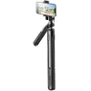 Монопод для селфі RTAKO трипод ZP220 Pro Ultra-Wide Angle Selfie Stick Black (6942063213376)