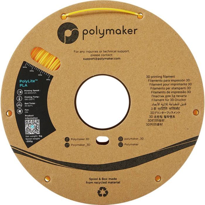 Пластик для 3D-принтера Polymaker PLA POLYLITE 1,75mm 1kg OLIVE GREEN (PA02058) зображення 2