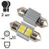 Автолампа PULSO LED SV8.5/T11x31mm/4 SMD-5730/9-18v/130Lm (LP-62031) зображення 2