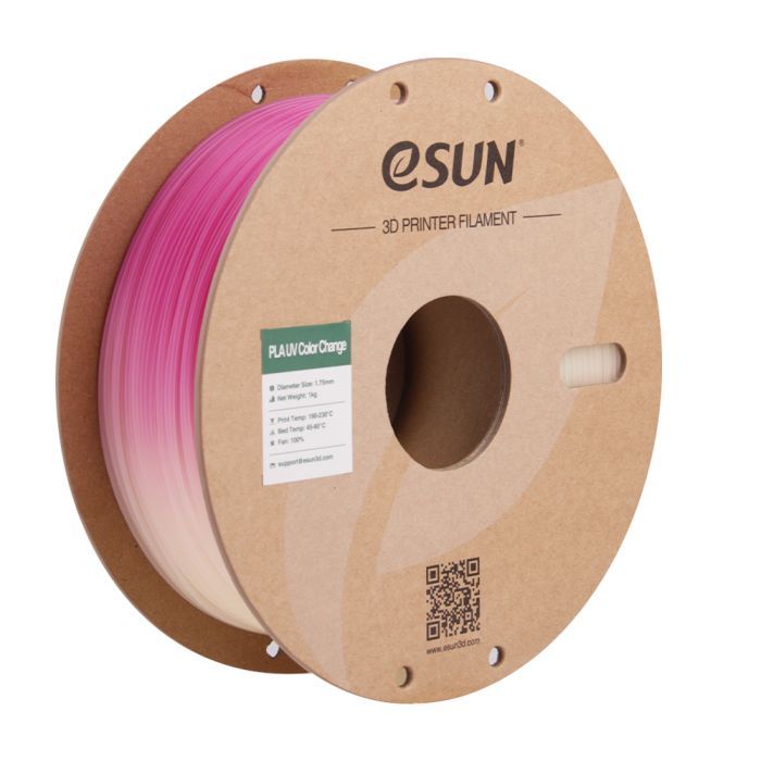 Пластик для 3D-принтера eSUN PLA UV 1,75mm 1kg Red (PLA-UV CC175UV-R1P1)