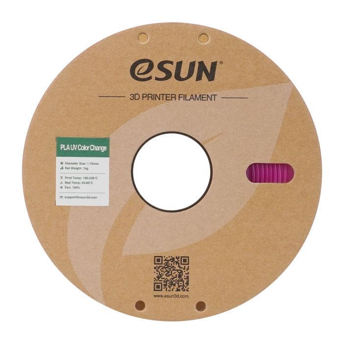 Пластик для 3D-принтера eSUN PLA UV 1,75mm 1kg Red (PLA-UV CC175UV-R1P1) изображение 4