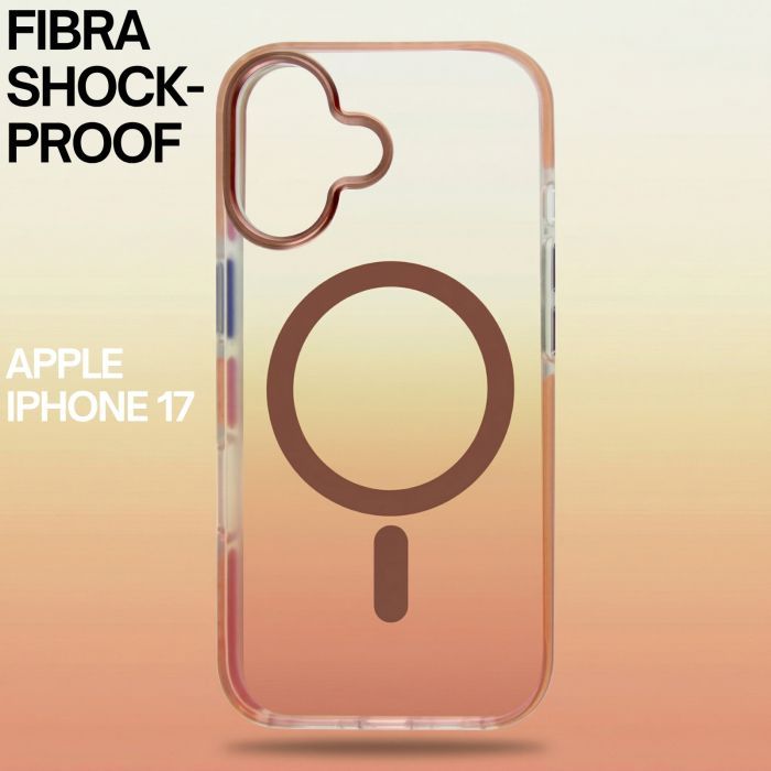 Чехол для мобильного телефона BeCover FIBRA Shock-Proof MagSafe Apple iPhone 17 Orange (715446) изображение 3