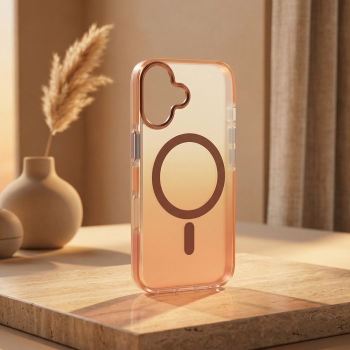 Чехол для мобильного телефона BeCover FIBRA Shock-Proof MagSafe Apple iPhone 17 Orange (715446) изображение 8