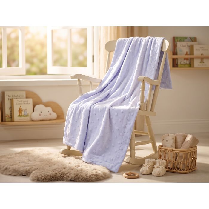 Одеяло детское Bibaby велюровое фактурное (64047-cream) изображение 6