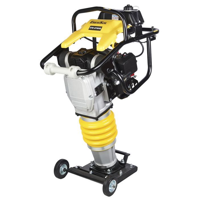 Вибротрамбовка Enersol Honda GXR120, 2.68 кВт/3.6 л.с., 121 куб.см, вес 76 кг (ETR-076HR) изображение 4