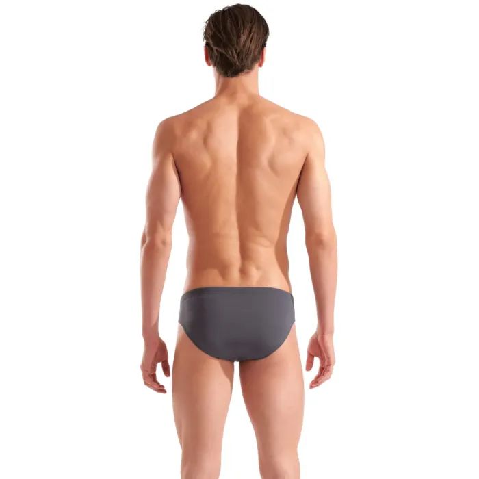 Плавки Arena Team Swim Briefs Solid 004773-504 темно-сірий 75 (3468337617723) изображение 2