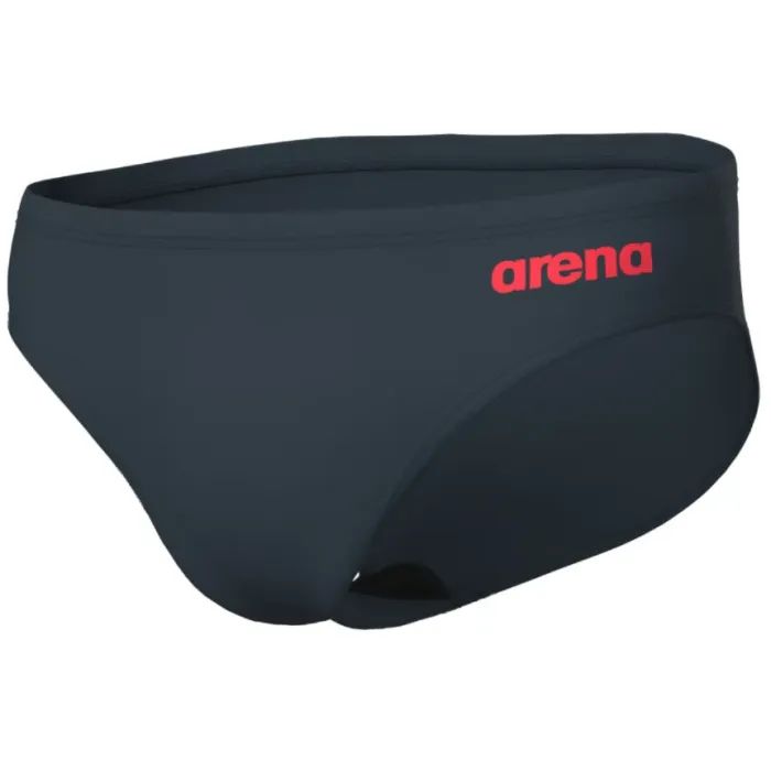 Плавки Arena Team Swim Briefs Solid 004773-504 темно-сірий 75 (3468337617723) изображение 4