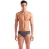 Плавки Arena Team Swim Briefs Solid 004773-504 темно-сірий 90 (3468337617754)