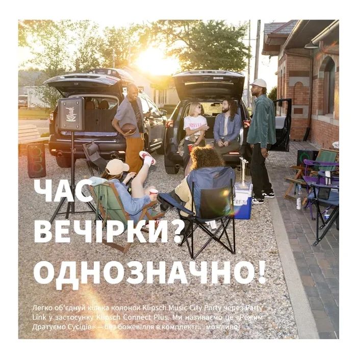 Акустическая система Klipsch Vegas Party speaker Black (1073414) изображение 9