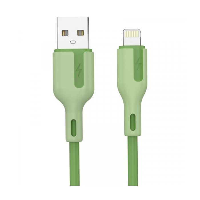Дата кабель USB 2.0 AM to Lightning 1.0m 2.4A black Choetech (XAL-0003-BK-V2)