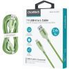 Дата кабель USB 2.0 AM to Lightning 1.0m 2.4A green Choetech (XAL-0003-GN-V2) изображение 2