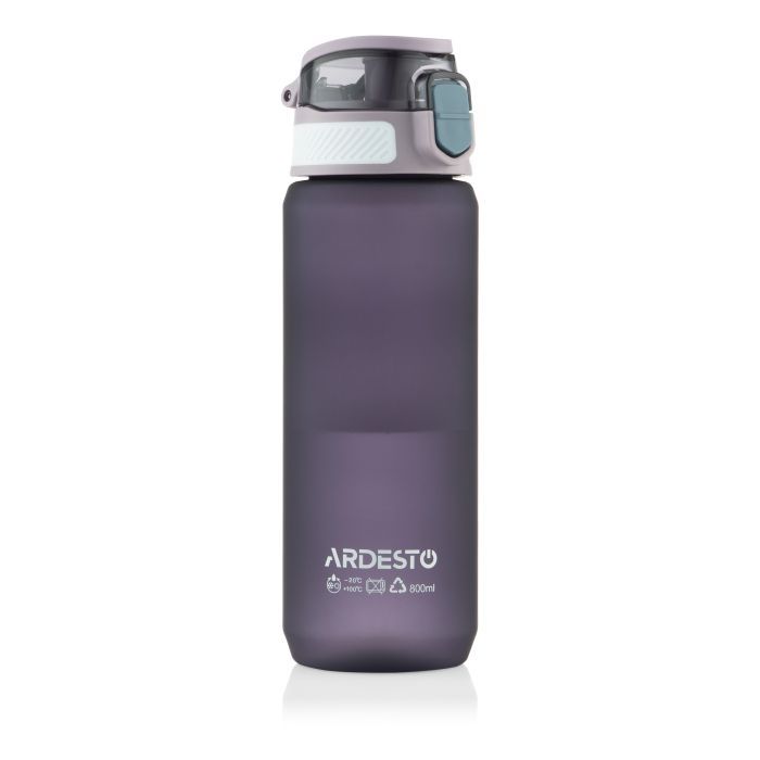 Пляшка для води Ardesto Matte 800мл, пластик, фіолетовий (AR2281MG) зображення 7