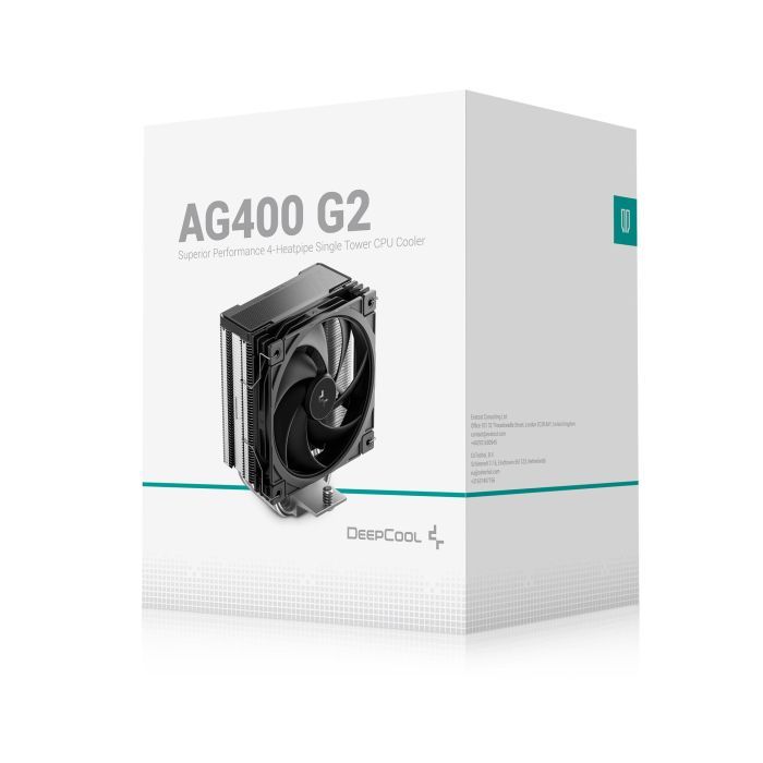 Кулер для процессора Deepcool AG400 G2 (R-AG400-BKNPMG2-G) изображение 9