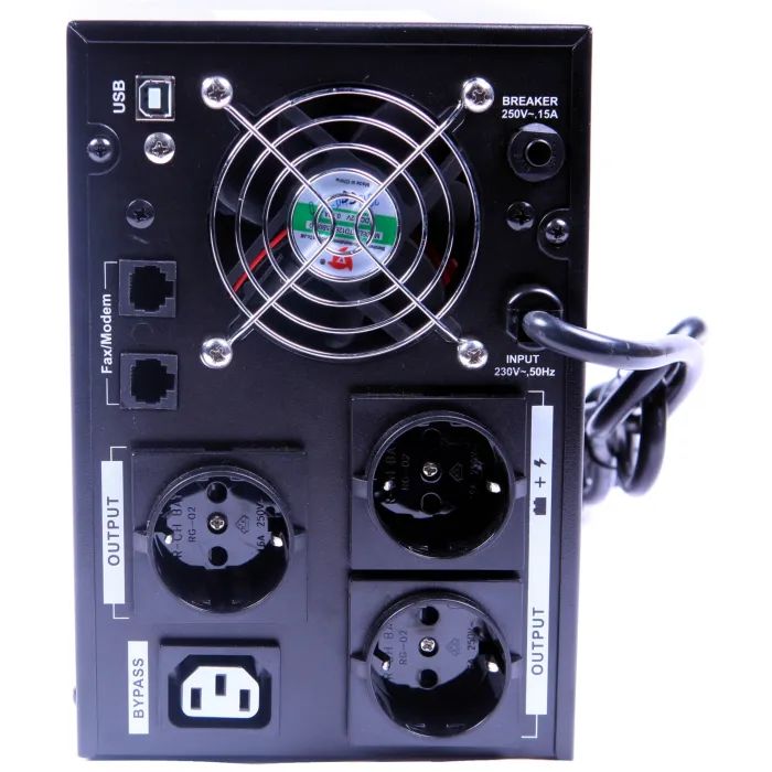 Источник бесперебойного питания SVC VP-3000-LCD 3000VA (VP-3000-LCD) изображение 2