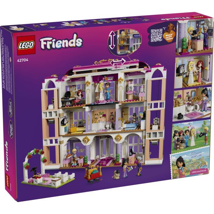 Конструктор LEGO Friends Гранд-отель в Хартлейк-Сити (42704) изображение 10
