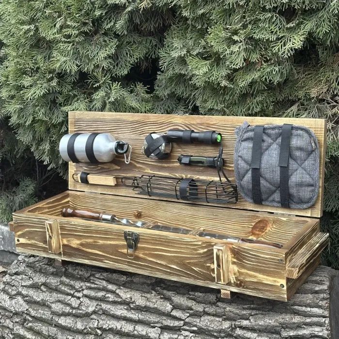 Набор для барбекю Metalzavod Штурм бірюзовий (PN-Sturm-BRZ) изображение 5