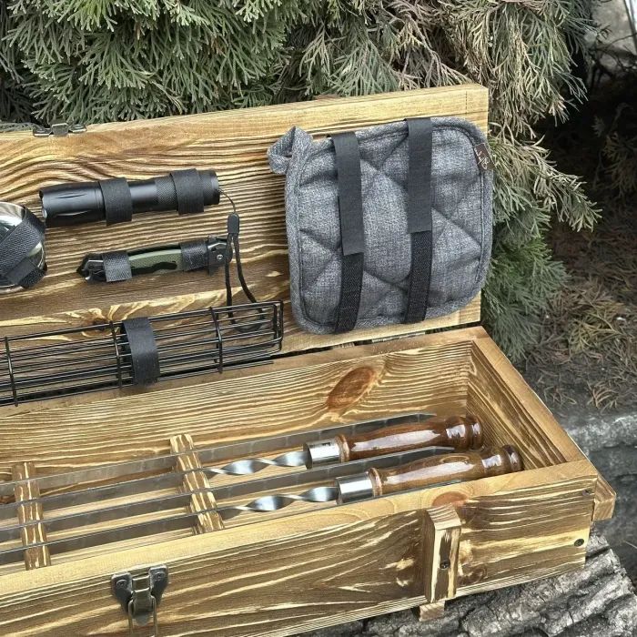 Набор для барбекю Metalzavod Штурм бірюзовий (PN-Sturm-BRZ) изображение 7
