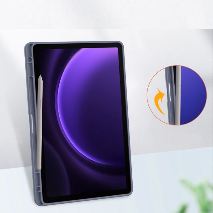 Чехол для планшета BeCover Soft Edge Samsung Galaxy Tab S10 Lite SM-X400/406 10.9" Deep Blue (715763) изображение 7