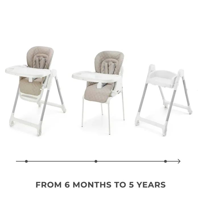 Стілець для годування Kinderkraft Tulo Beige (5902533928781) зображення 4
